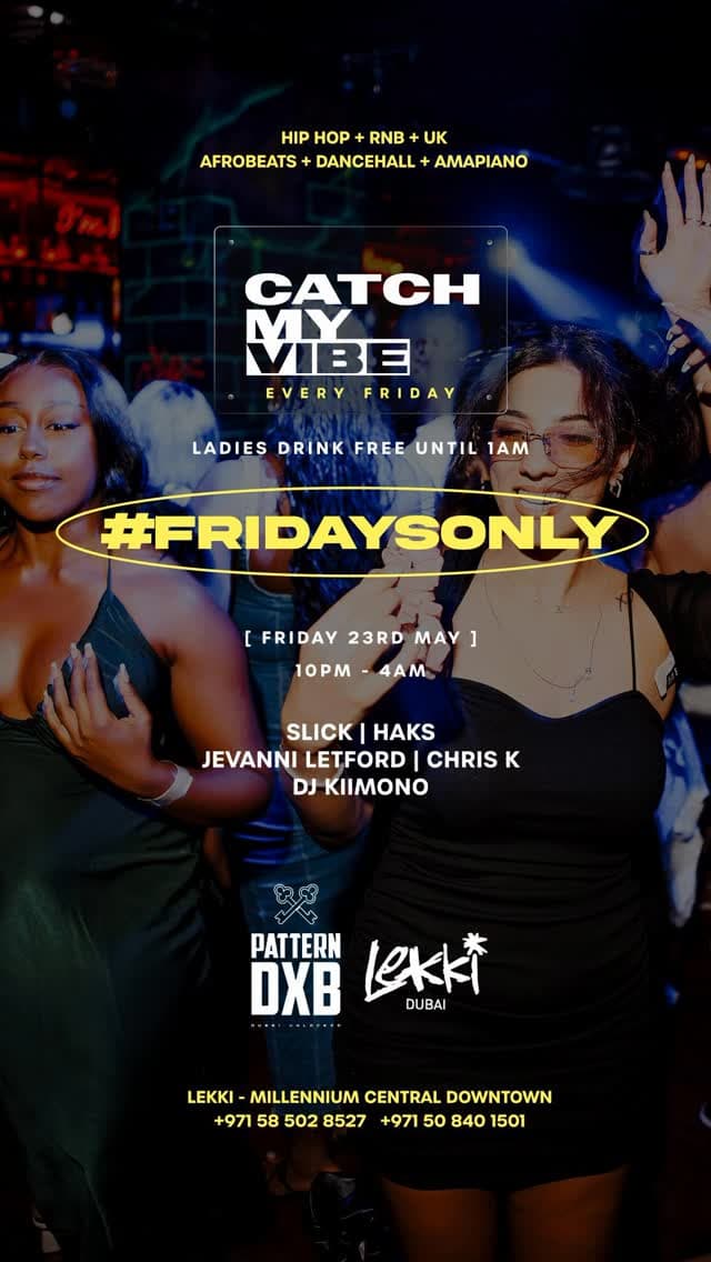 Friday Ladies Nights Dubai list image